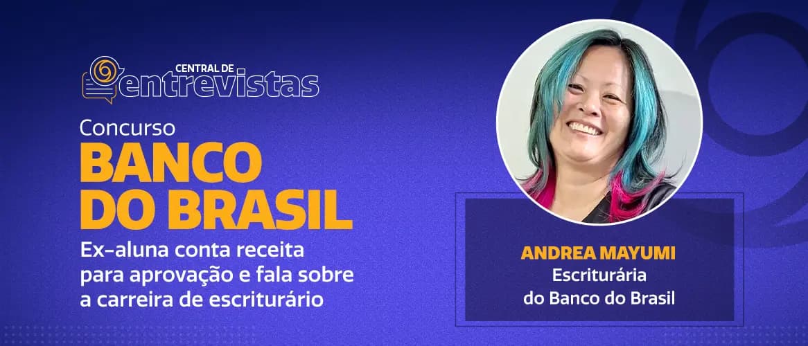 Concurso Banco do Brasil: Andrea Mayumi vence ‘etarismo’ e conquista vaga de escriturária